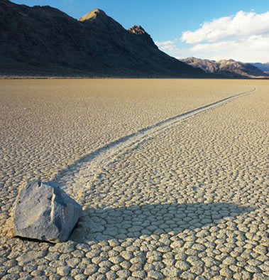 Mystery solved: Death Valley’s moving stones