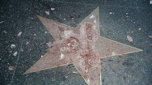 Donald Trump's Hollywood Star is Vandalized