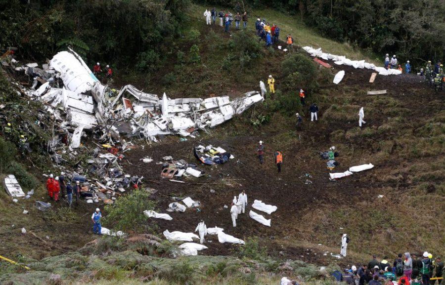 Plane transporting Brazilian soccer team crashes, killing 71